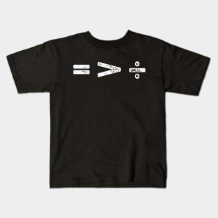 equality is greater than division Kids T-Shirt